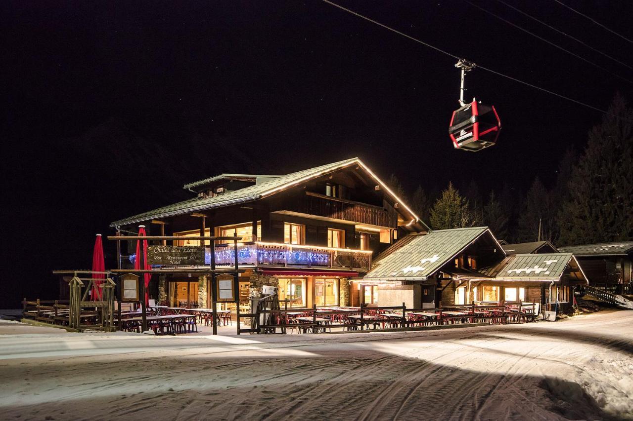 Chalet-Hotel De L'Etape Ле Контамин-Монжоа Екстериор снимка